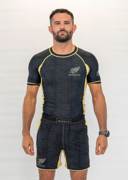 HYPNYX Lunar Phase Rashguard - Black/Bone