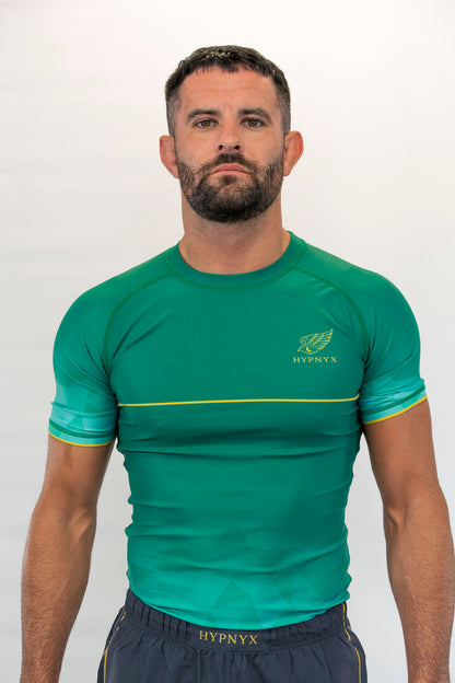 HYPNYX Emerald Prism Rashguard