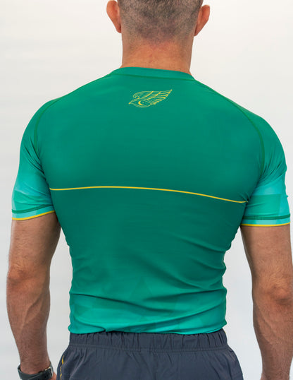 HYPNYX Emerald Prism Rashguard