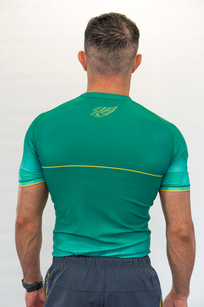 HYPNYX Emerald Prism Rashguard