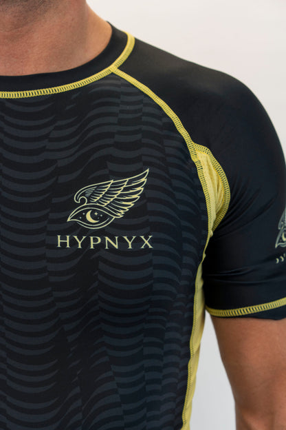 HYPNYX Lunar Phase Rashguard - Black/Bone