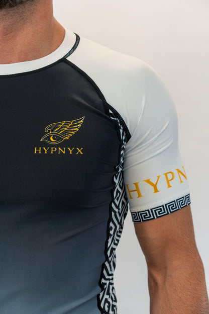HYPNYX Ranked Rashguard - White/Black