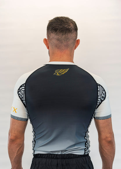 HYPNYX Ranked Rashguard - White/Black